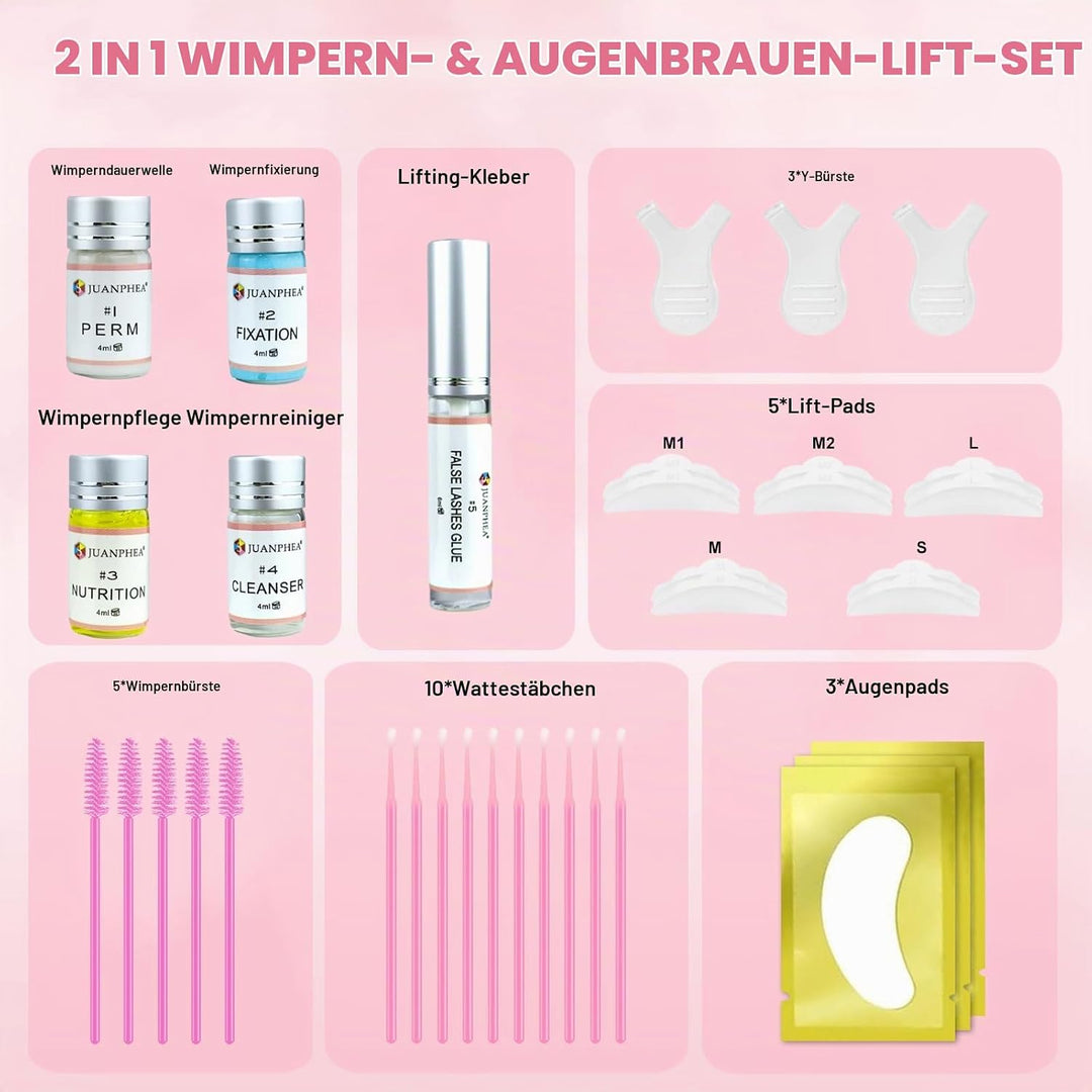 Wimpernlifting Set, 2026 Lash Lifting Set, Wimpern Lifting Set Professionell, Schnell Heben &amp; Natürl