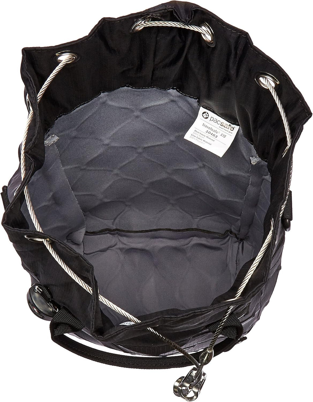 Pacsafe Travelsafe - Mobiler Safe, Schultertasche mit TSA-Zahlen-Schloss, Diebstahlschutz, Unisex He