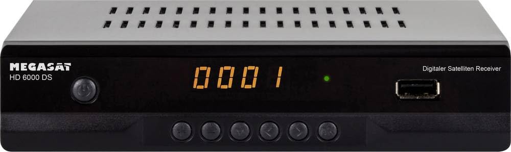MegaSat HD-Receiver, 1080 P Schwarz
