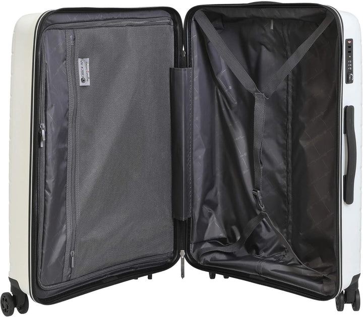 CHECK.IN Orlando - 4-Rollen-Trolley 67 cm weiss, Weiss