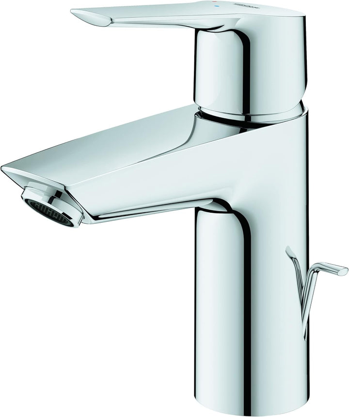 GROHE QUICKFIX Start - Einhand- Waschtischarmatur (wassersparend, S-Size, inkl. 3-in-1 Montagewerkze