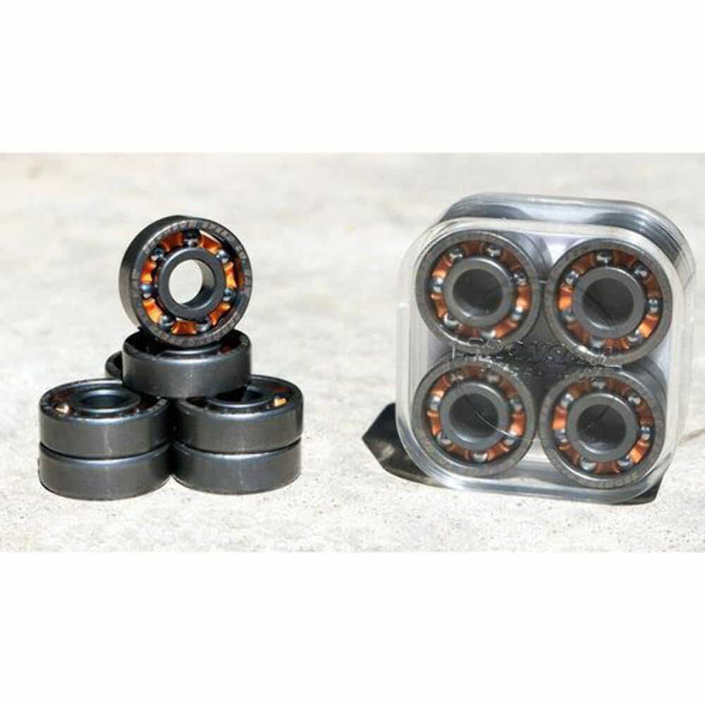 Bronson++ Skateboard Kugellager Raw Kugellager grey/orange, grey/orange