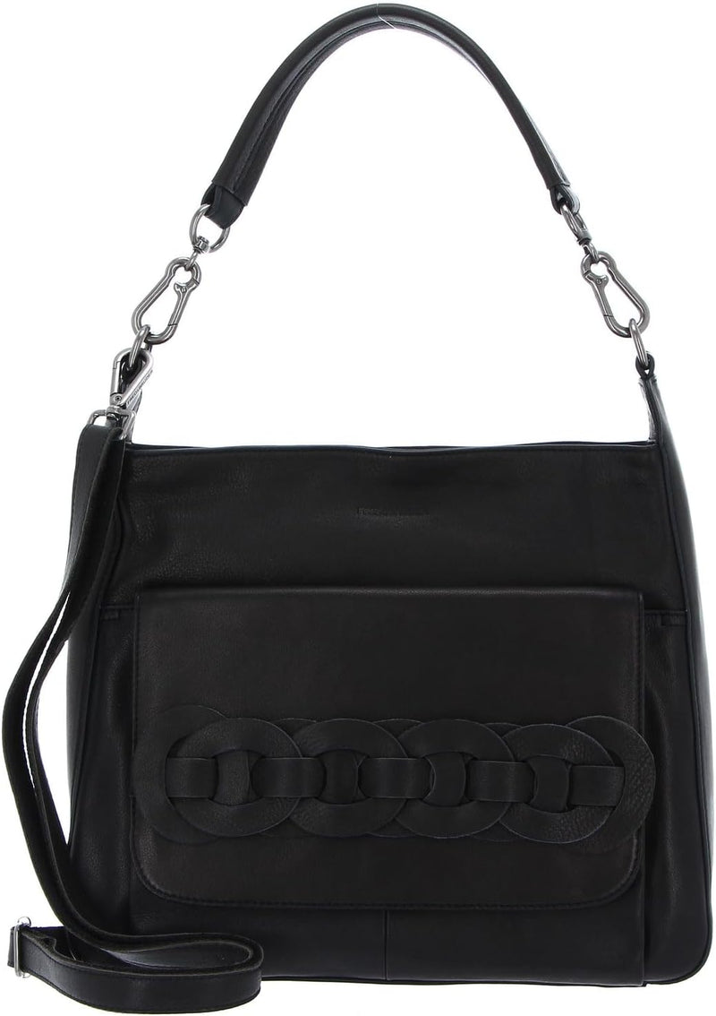 FREDsBRUDER Amura Schultertasche Leder 30 cm