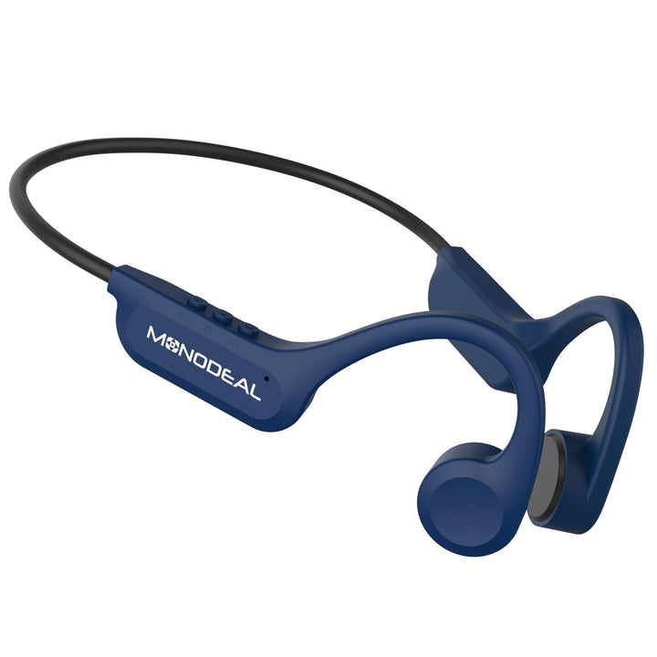 MONODEAL Knochenschall Kopfhörer Bluetooth 5.3 Open Ear Kopfhörer, Typ-C Ladeanschluss, IPX6 wasserd