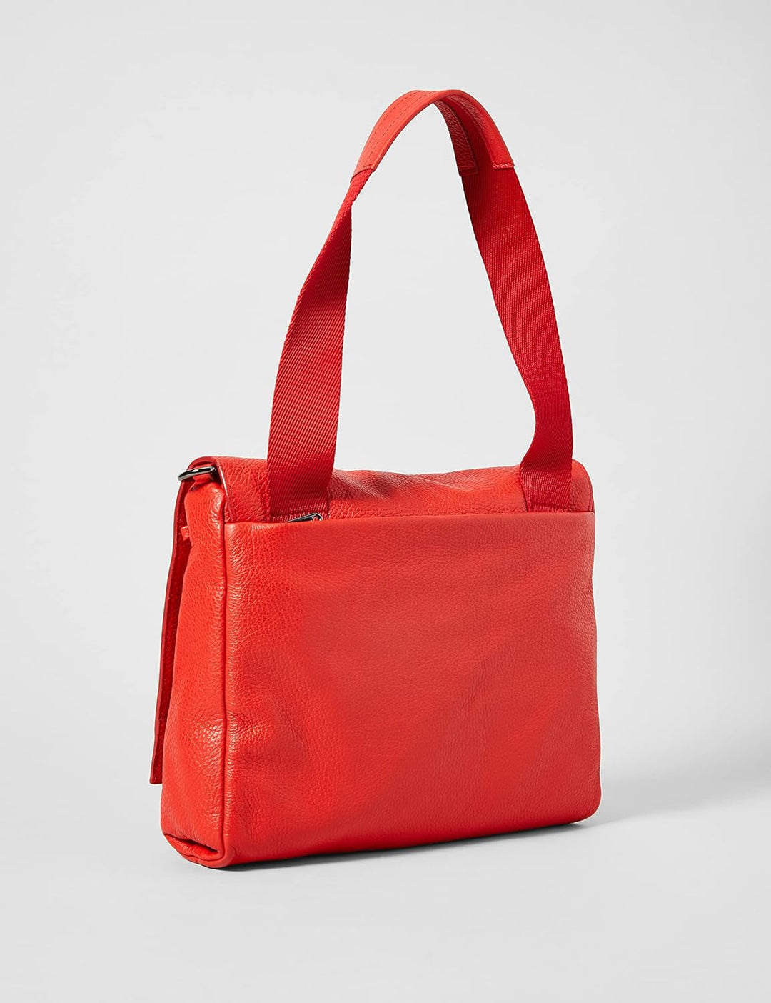 Mandarina Duck Damen Mellow Leather Tracolla Umhängetasche, Rot (Lacquer)