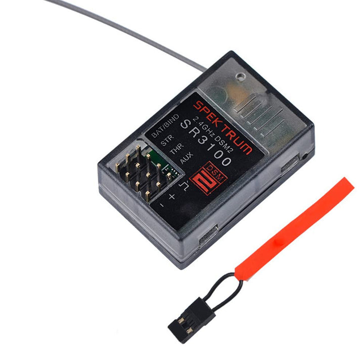 WANGCL Rc Receiver SR3100 Empfänger 2,4 GHz 3CH DSM2 Spektrumerweiterung Kompatibel mit Spektrum DX3