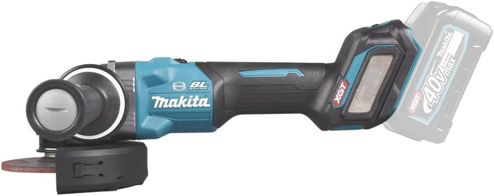 Makita GA041GZ Akku-Winkelschleifer 40V max. (ohne Akku, ohne Ladegerät), Petrol, Schwarz