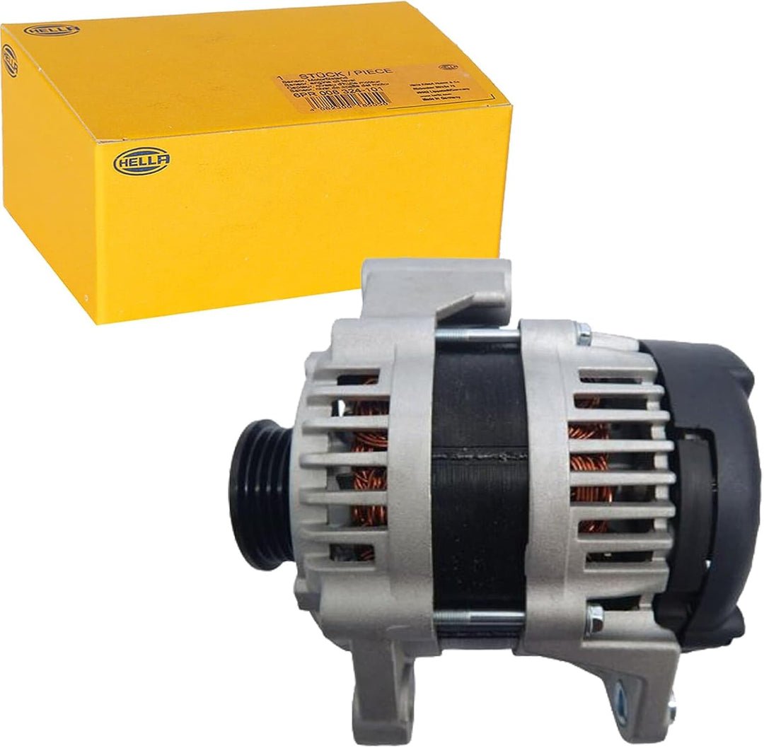 HELLA - Generator/Lichtmaschine - 14V - 80A - für u.a. Chevrolet Spark (M300) - 8EL 011 713-101