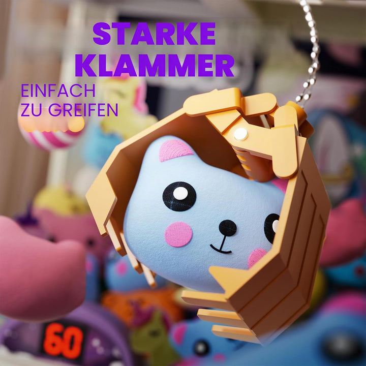 Skirfy Greifautomat für Kinder, Einhorn-Spielzeug für Mädchen ab 6 Jahren, Süssigkeitenspender, Arca