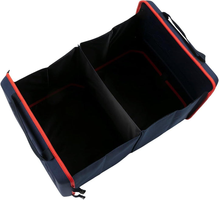 RED BULL Organizer per Bagagliaio Auto Design Sportivo Nero/Rosso, Pieghevole e Resistente