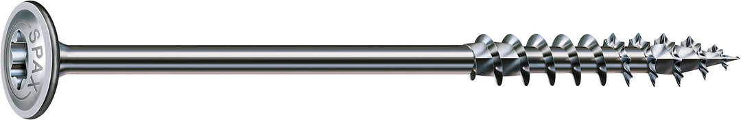 SPAX Holzbauschraube, 6,0 x 160 mm, 100 Stück, T-STAR plus, Tellerkopf, Teilgewinde, 4CUT, WIROX P3J