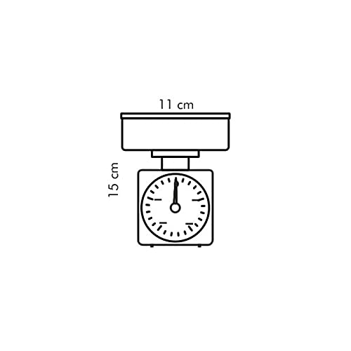 Tescoma T634520 Accura Küchenwaage 0,5 kg, Weiss 500g, 500g