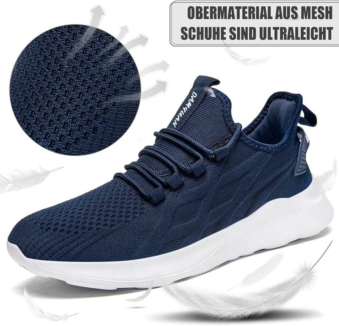 ZMBCYG Herren Sportschuhe Laufschuhe Turnschuhe Schuhe Strassenlaufschuhe Tennisschuhe Sneaker 39 EU