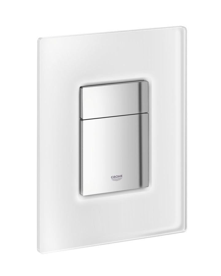 GROHE Skate Cosmopolitan | WC - Abdeckplatte | 38845MF0 Klassische Grösse Chrom/Davinci Weiss, Klass