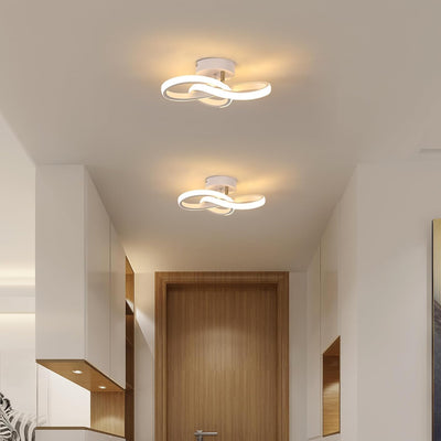 Goeco LED Deckenleuchte Weiss, 22W Moderne Deckenleuchte, Kreative Blumenform LED Deckenlampe für Kü