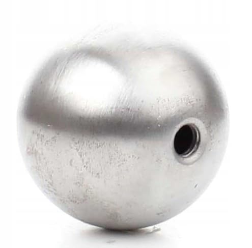 Stahl Kugel Ø 40 mm mit M8 Gewinde | Hohlkugel | Zierkugel mit Gewinde Stabkugel Endkappe | 1 x Kuge