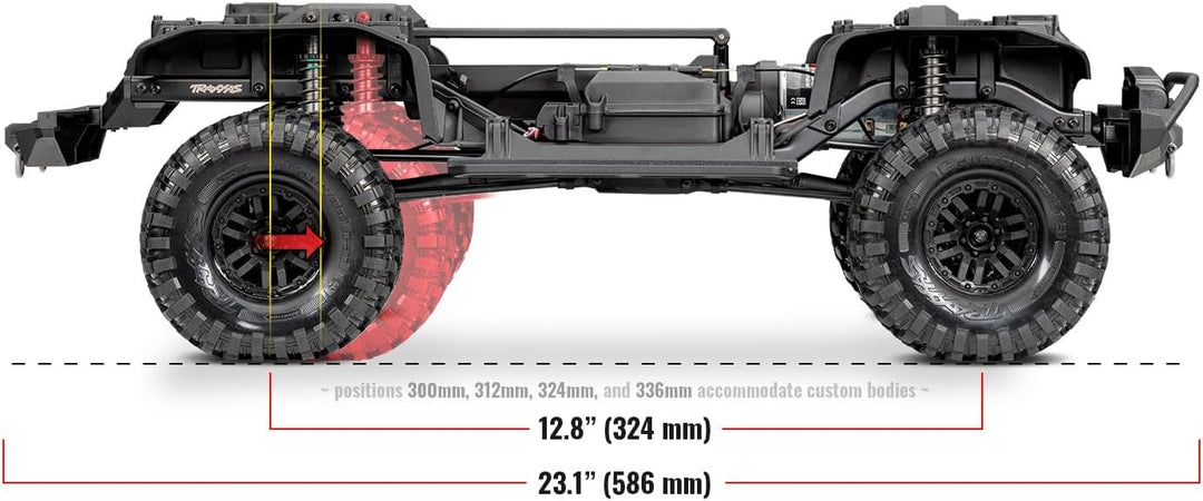 Traxxas TRX-4 Defender Clipless-rot