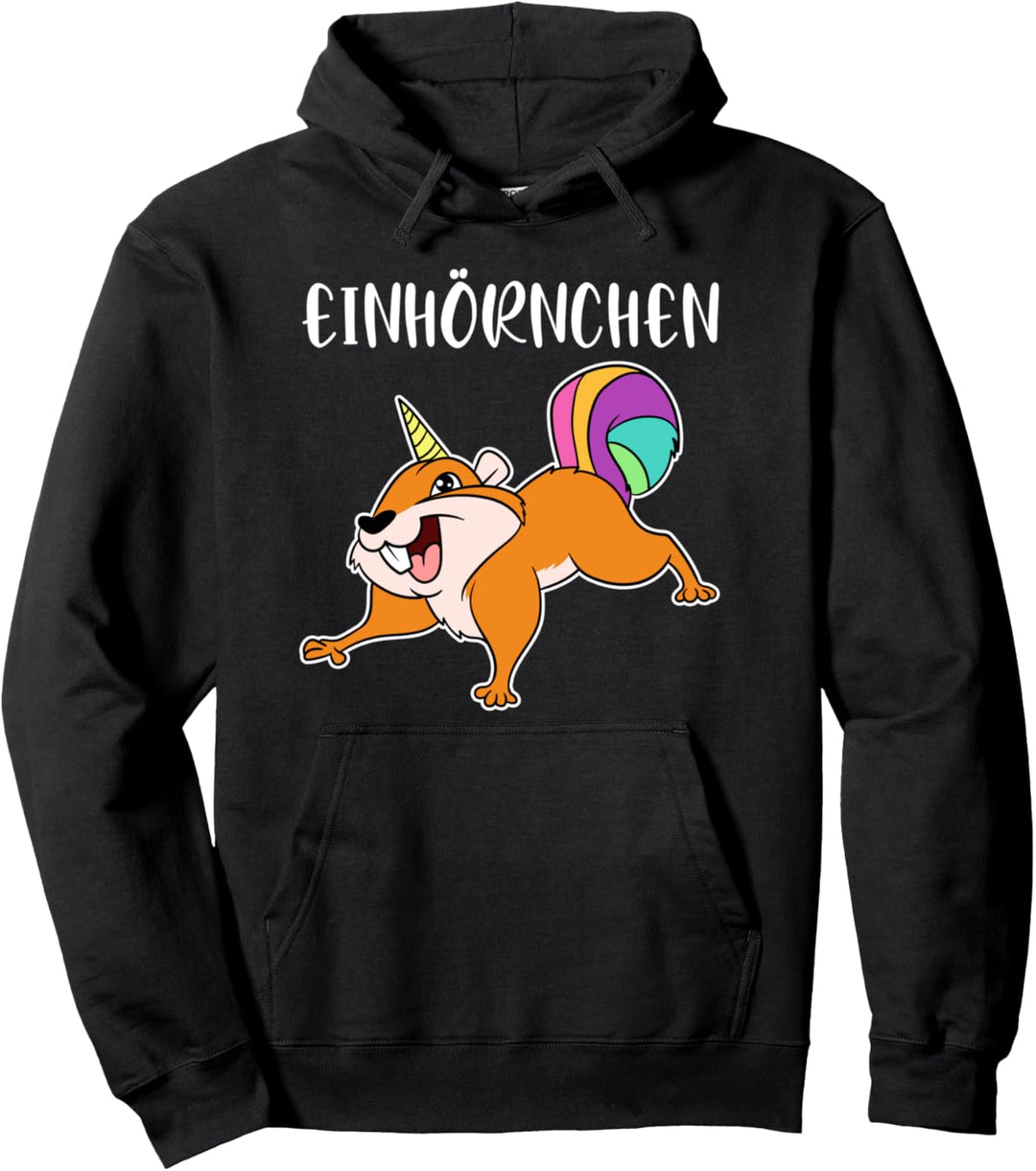 Einhörnchen Einhorn und Eichhörnchen Geschenkidee Einhorn Pullover Hoodie