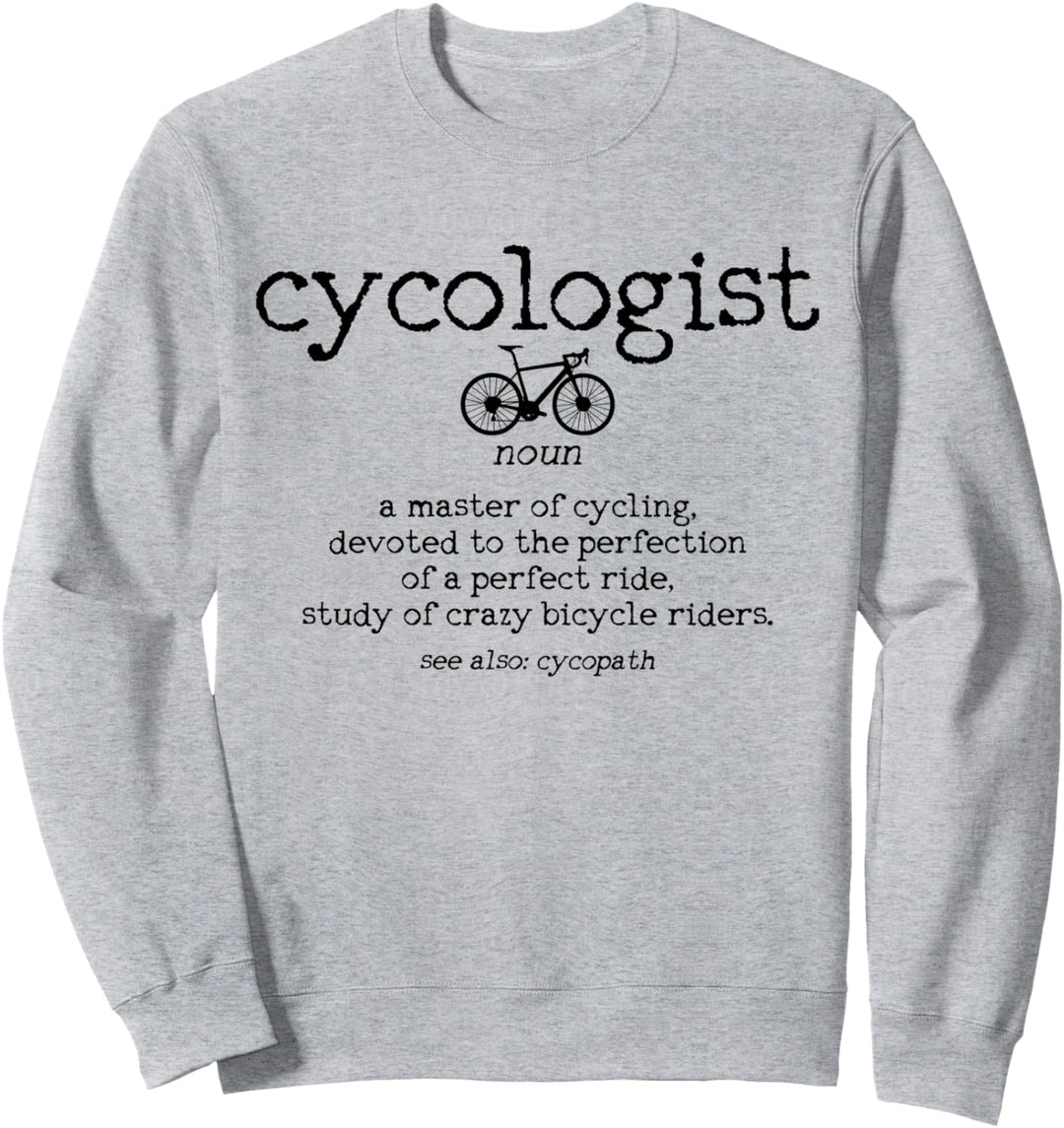 Rennrad Cycologist Radsport Lustig Rennradfahrer Geschenk Sweatshirt