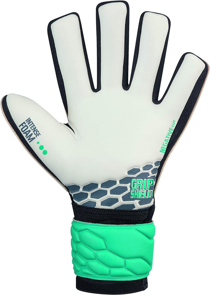 JAKO Prestige Supersoft Negative Cut Torwart-handschuh 12 türkis/anthrazit, 12 türkis/anthrazit