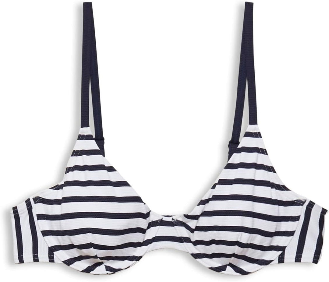 ESPRIT Damen Hamptons Beach RCS Uw.Bra Bikini, Navy 3