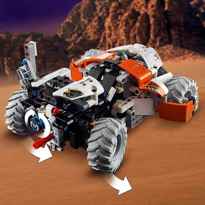 LEGO Technic Weltraum Transportfahrzeug LT78, Space Bauset für Erkundungstouren & Abenteuer im Weltr