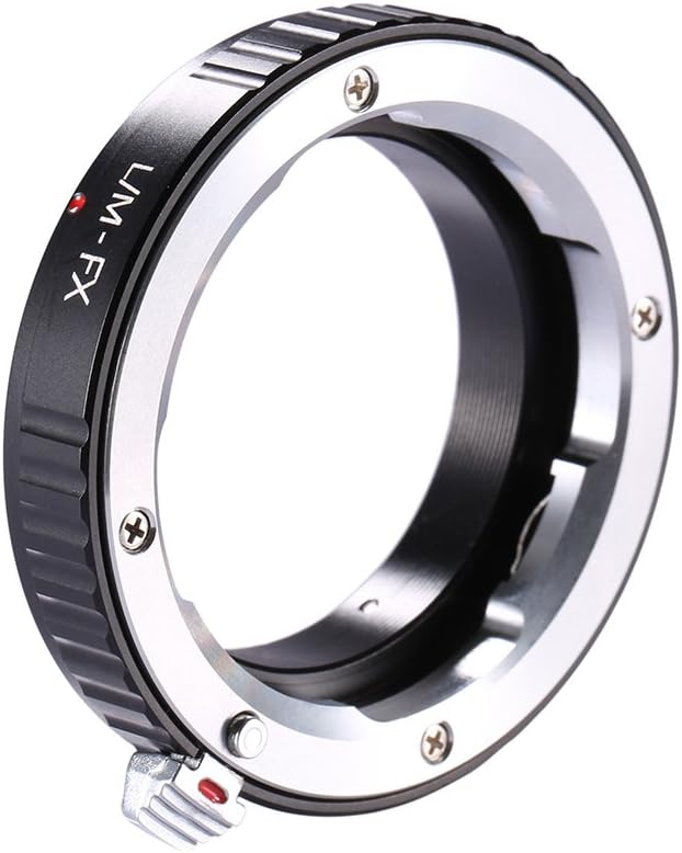 K&F Concept Objektivadapter für Leica M LM Mount Objektiv an Fujifilm Fuji X-Series X FX Mount spieg