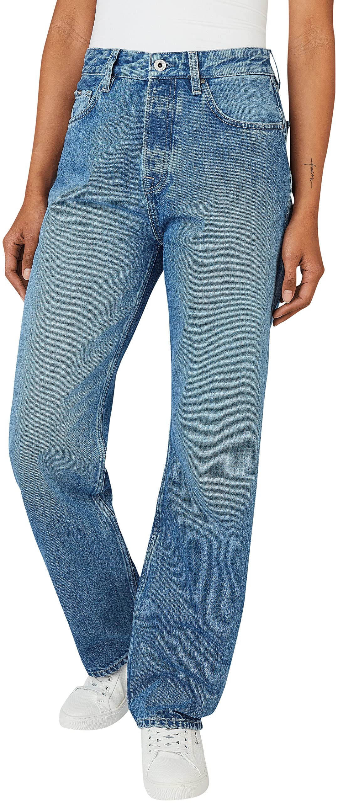 Pepe Jeans Damen Robyn Jeans 24W / 32L Blue (Denim-hq1), 24W / 32L Blue (Denim-hq1)