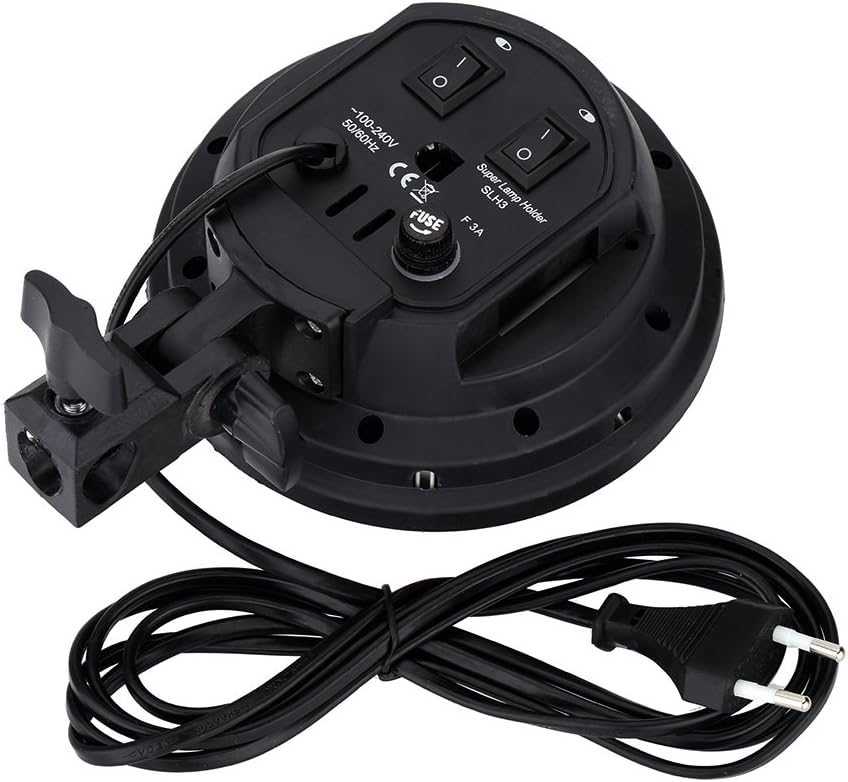 Andoer 4 in 1 E27 Sockel Licht Lampen Birnen Halter Adapter Grundsockeladapter für Foto Video Studio