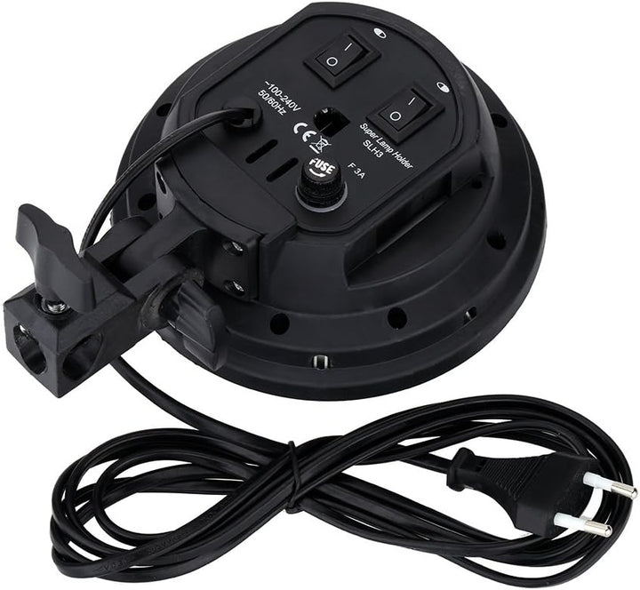 Andoer 4 in 1 E27 Sockel Licht Lampen Birnen Halter Adapter Grundsockeladapter für Foto Video Studio