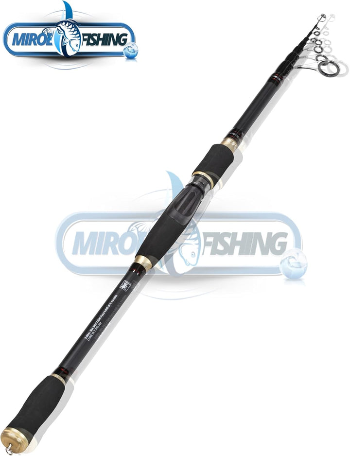 MiRoeFishing Vega Forellenfänger Tremarella Forellenangel/Rute zum schleppen und stationären Forelle
