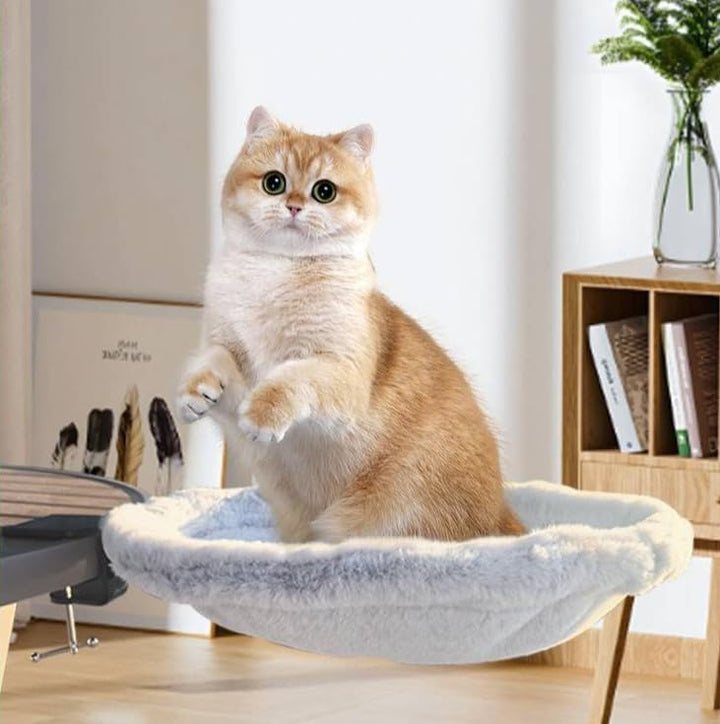 Katzenbett für Schreibtisch Weiche Katzenhängematte Katzenbett zum Schlafen Waschbares katzenkorb Ka