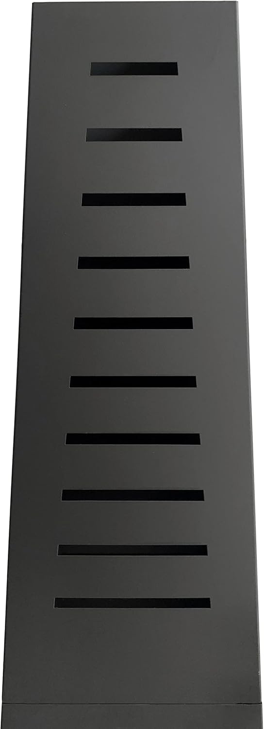 tepro Feuerstelle Bainbridge, Pyramidenkamin mit Holzregal, inkl. Schürhaken, Masse ca. 36 x 36 x 15