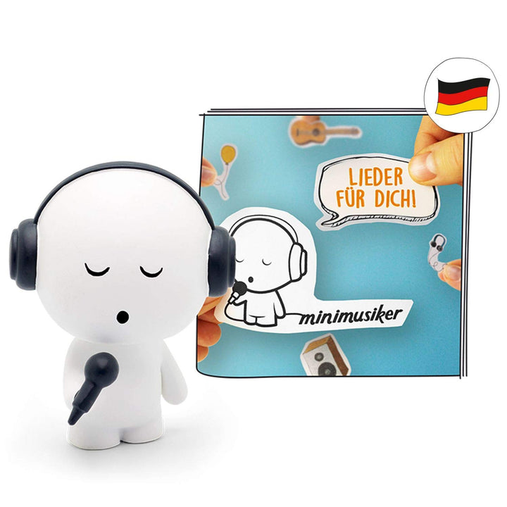 tonies Hörfiguren für Toniebox, Minimusiker – Lieder Kinderlieder für Kinder ab 3 Jahren, Spielzeit