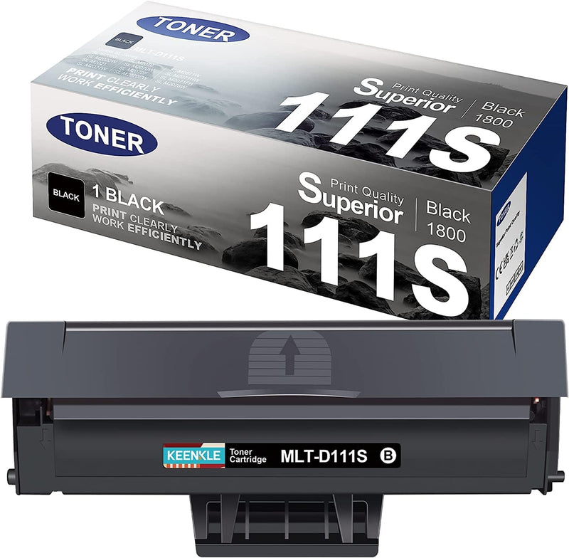 KEENKLE MLT-D111S D111L Kompatible für Samsung Xpress m2070w Toner D111S MLTD111S Schwarz für Samsun