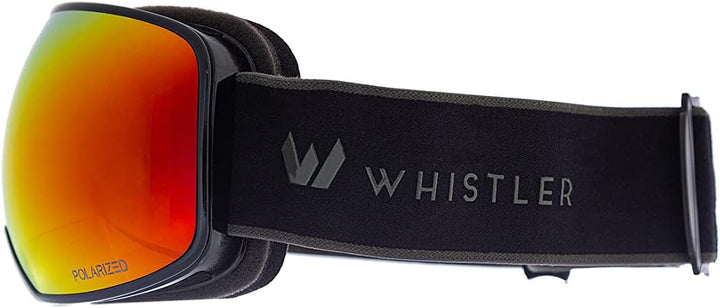 WHISTLER Unisex Skibrille WS9000 1001 Black Einheitsgrösse, 1001 Black Einheitsgrösse