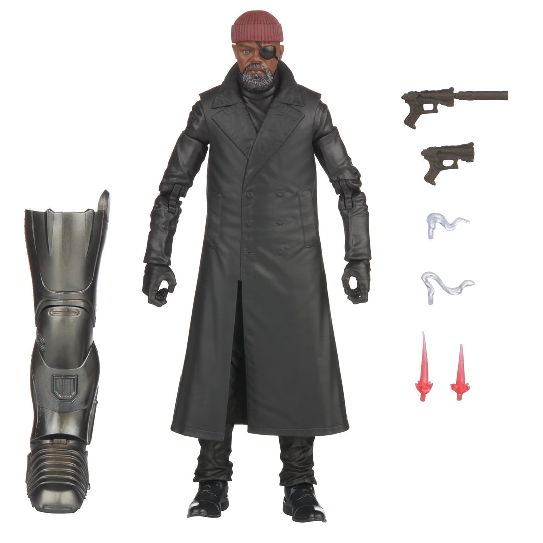 Hasbro Marvel Legends Series Nick Fury, 15 cm grosse Secret Invasion Marvel Legends Action-Figur