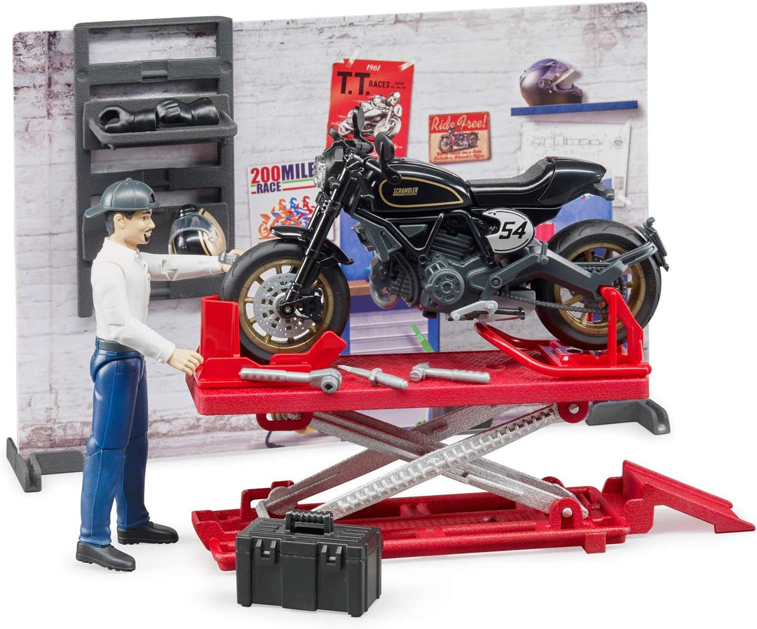 bruder bworld Motorradwerkstatt / 62101