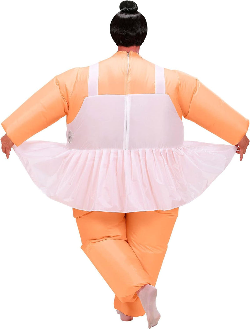 "BALLERINA" (airblown inflatable costume) - battery operated (4 x AA batteries not included) - (One