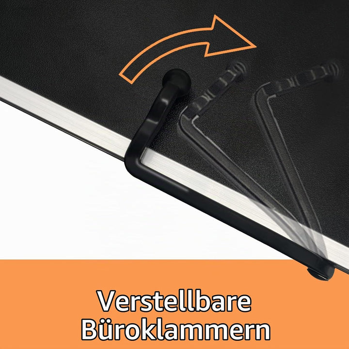 LYFETC Extra GrossEr BuchstäNder Ergonomischer BuchstäNder LesestäNder Faltbar Und Tragbar Buch StäN