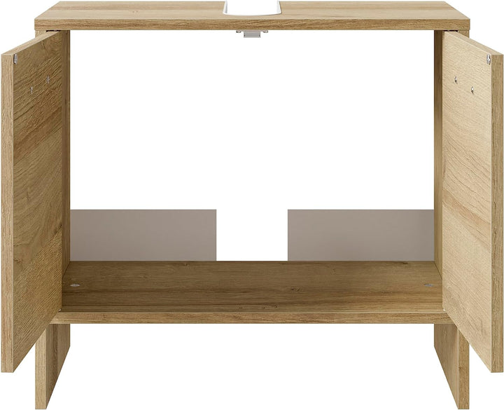 Pelipal Waschbeckenunterschrank Quickset 300 in Riviera Eiche quer NB, 60,6 cm breit | Waschbeckensc