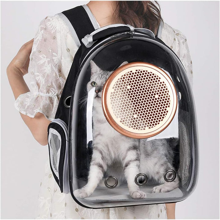 Sipobuy Pet Raum Kapsel Rucksack, Kleine Medium Katze Welpen Hund Träger, Transparent Atmungsaktive