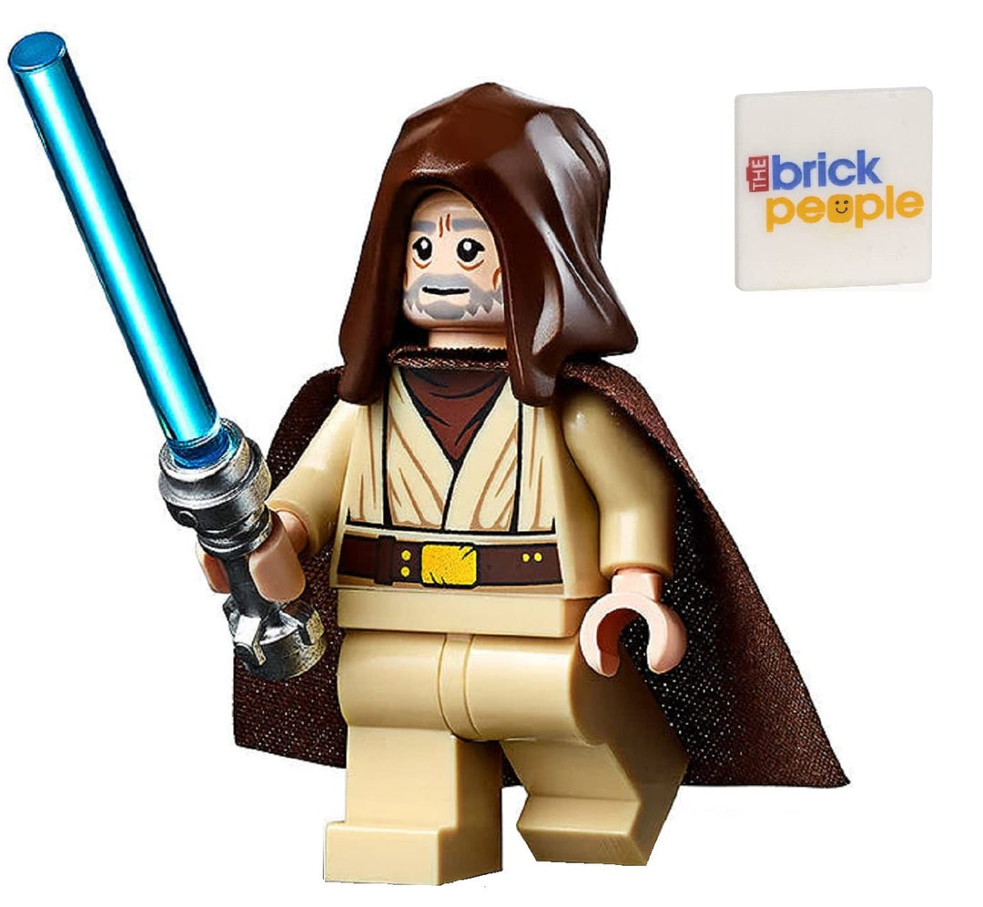 LEGO Star Wars: Obi Wan Kenobi Minifigur (alt mit Kapuze)