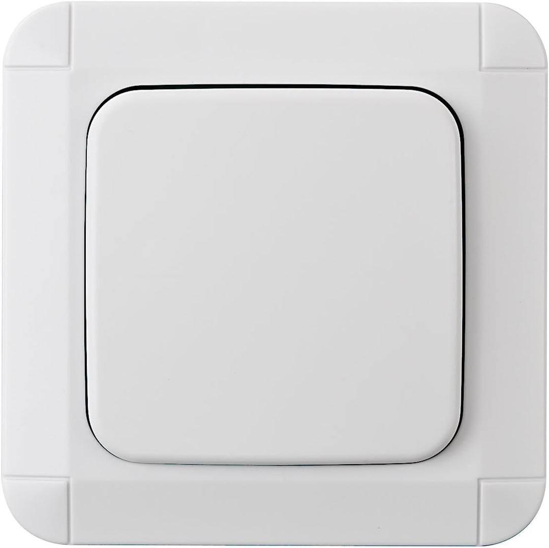 Brennenstuhl BrematicPRO Smart Home Wandschalter für innen und aussen (Funk-Wandtaster zum Kleben od