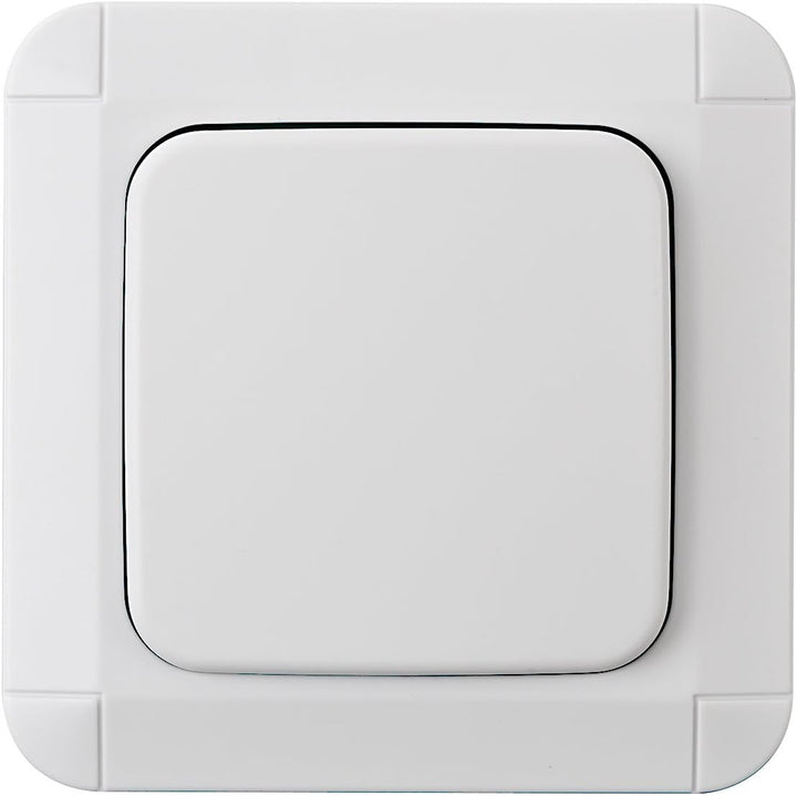 Brennenstuhl BrematicPRO Smart Home Wandschalter für innen und aussen (Funk-Wandtaster zum Kleben od