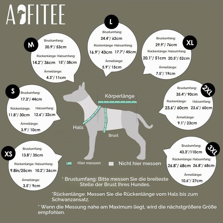 AOFITEE Winteroverall für Hunde - Wasserdichter Hundemantel für Kleine Hunde mit Beinen, Winter Warm