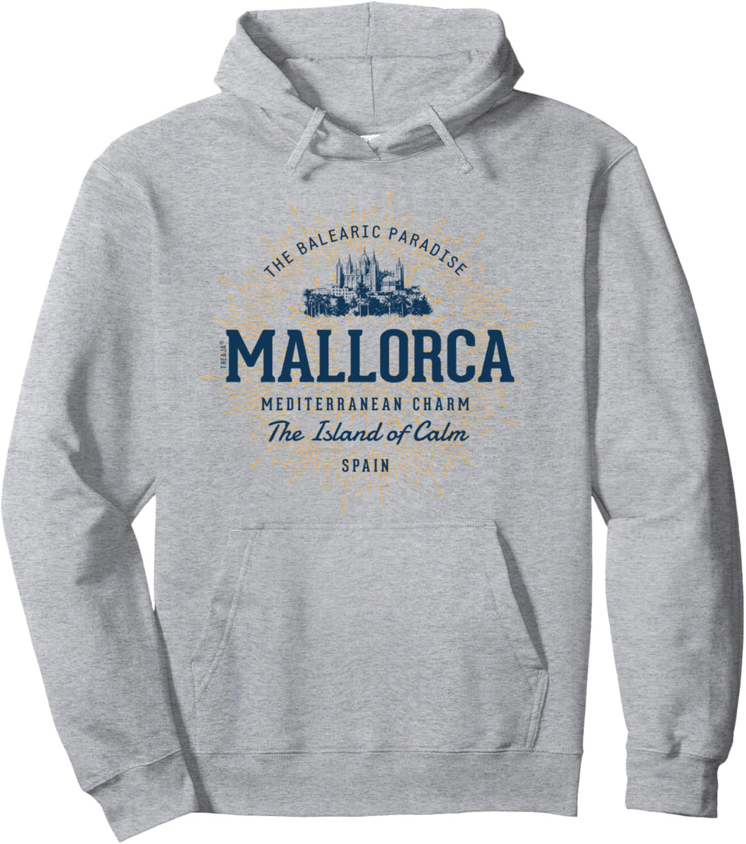 Spanien Retro-Stil Mallorca Vintage Pullover Hoodie