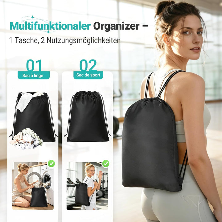 Koffer Organizer mit Kompression, 8 Stück Packing Cubes für Koffer und Rucksack – wasserabweisende P