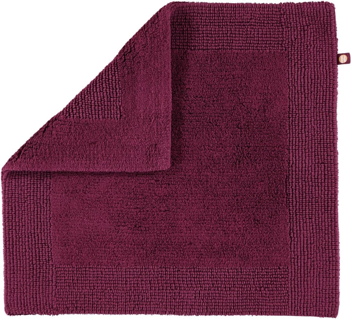 RHOMTUFT Prestige Badvorleger, 100% Baumwolle, 237 Brombeer, 60 x 60 cm, WC-Vorleger ohne Passform 6