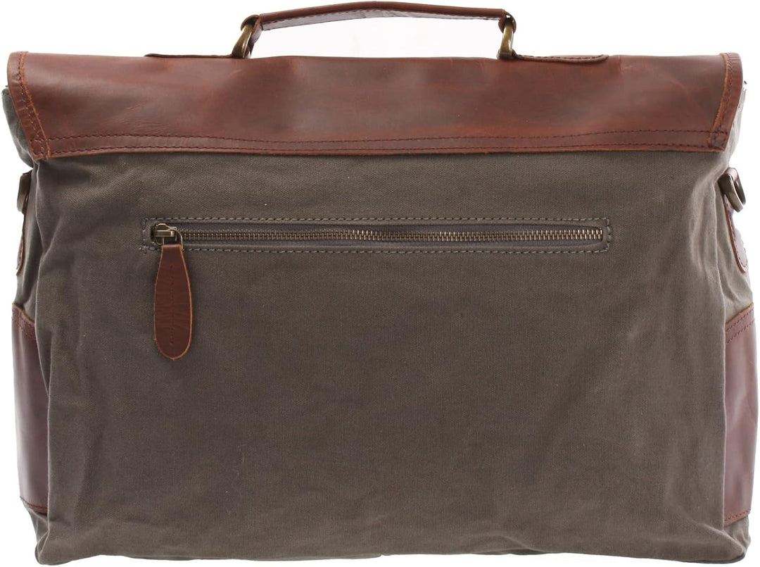 LECONI Collegetasche grosses Messenger Bag Tasche Arbeitstasche für Herren & Damen DIN A4 Schultasch